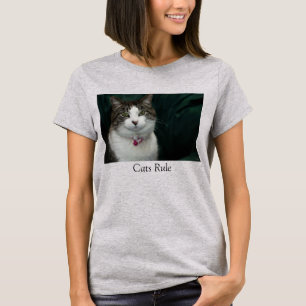 Looking at You Looking at Me Cats Rule T-Shirt