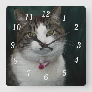 Looking at You Looking at Me Wall Clock