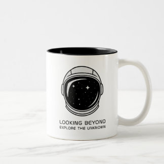 looking beyond Two-Tone coffee mug