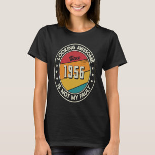 Looking Cool Since 1956 Vintage 66th Birthday T-Shirt