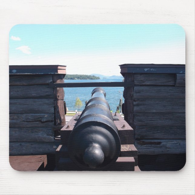 Looking Down the Barrel Mouse Pad (Front)