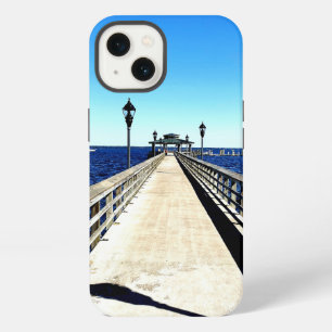 Looking Down The Pier iPhone Cases