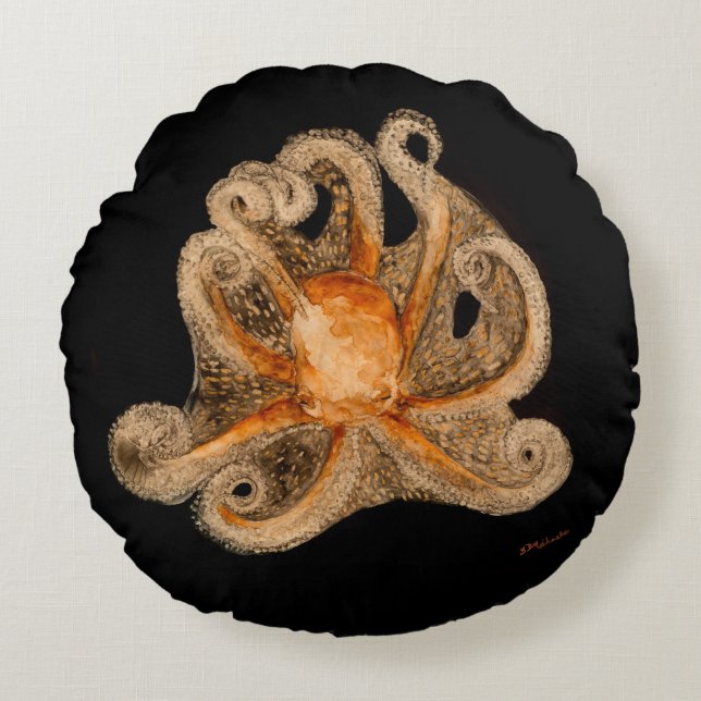 Looking for a Hug Polyester Round Pillow (16") (Front)