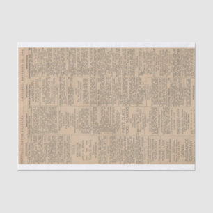 Looking for a job?  Just landed a job? Tissue Paper