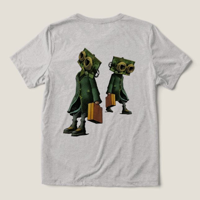 Looking for better grouns Tri-Blend shirt (Design Back)