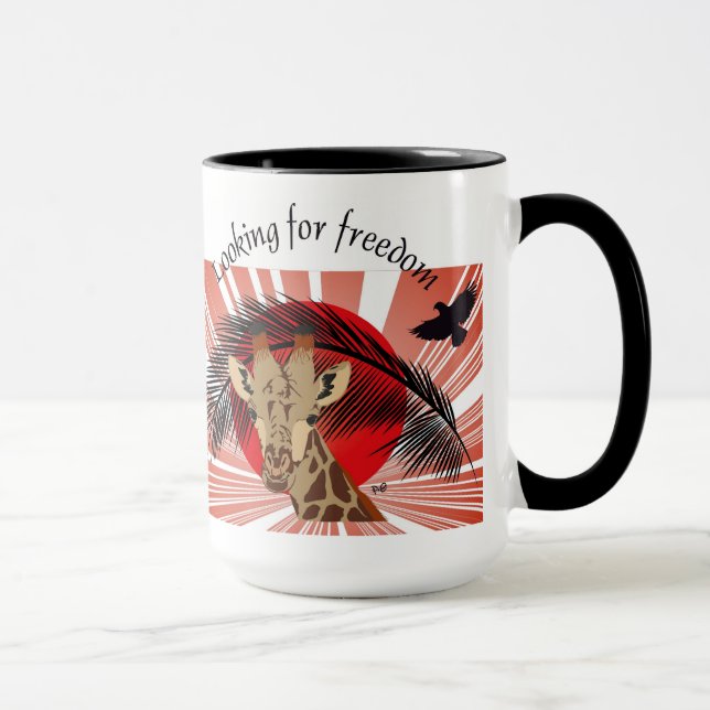 Looking for freedom Tasse Mug (Right)