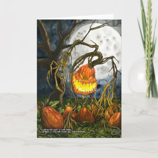 Looking for Linus Greeting Card (Front)