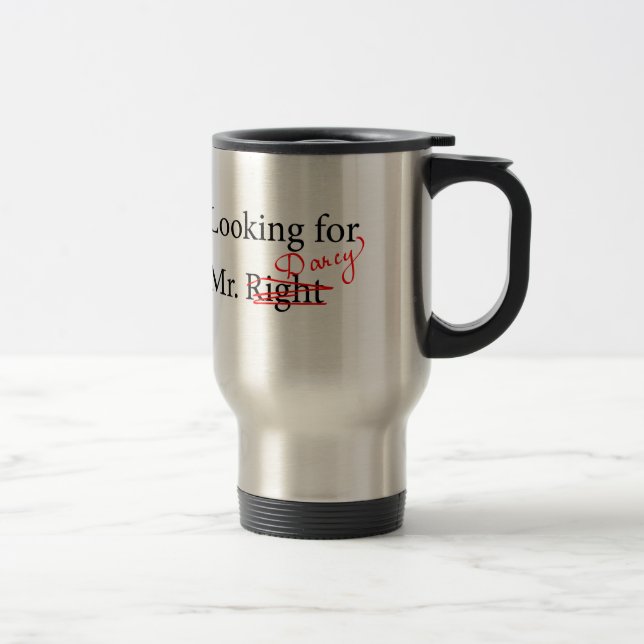Looking for Mr Darcy Travel Mug (Right)