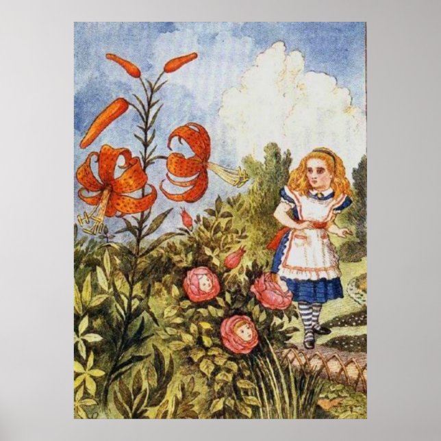 Looking Glass Alice Full Colour Poster (Front)