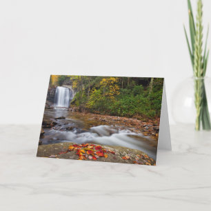 Looking Glass Falls Pisgah National Forest Card