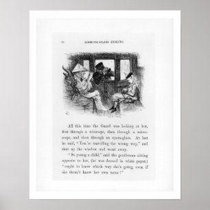 Looking-Glass Insects, illustration from 'Alice Th Poster