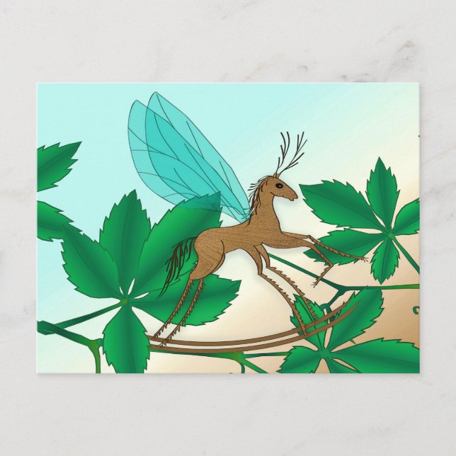Looking Glass Insects - Rockinghorse-Fly Postcard (Front)