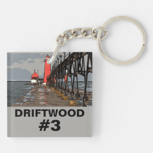 LOOKING GLASS KEY RING