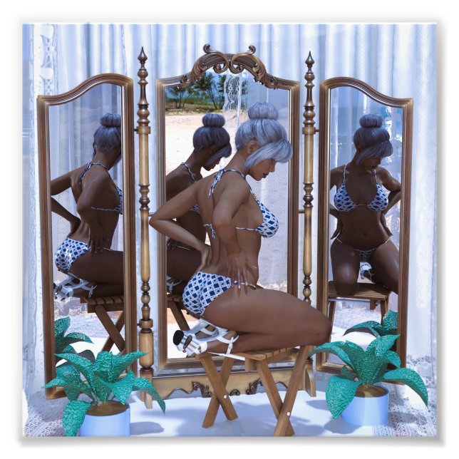 Looking Glass Photo Print (Front)