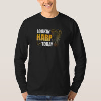 Looking Harp Today Musician Musical Instrument Har