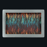Looking into the Fire abstract Belt Buckle<br><div class="desc">Looking into the Fire abstract</div>