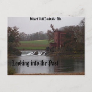 Looking into the Past, Dillard Mill Davisv... Postcard