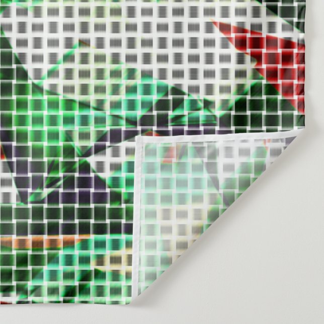 Looking like woven basket over a photo of grass tapestry (Detail)