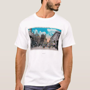 Looking North on Ocean Front, Ocean Park T-Shirt