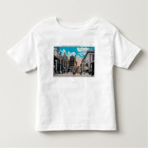 Looking North on Ocean Front, Ocean Park Toddler T-Shirt