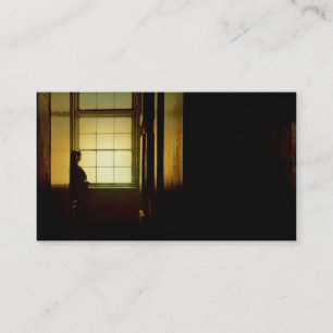 looking out business card