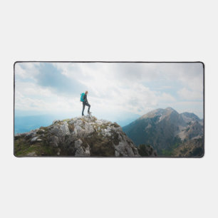 Looking over new adventures desk mat