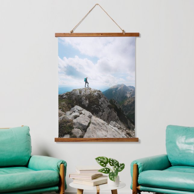 Looking over new adventures hanging tapestry (Living Room)