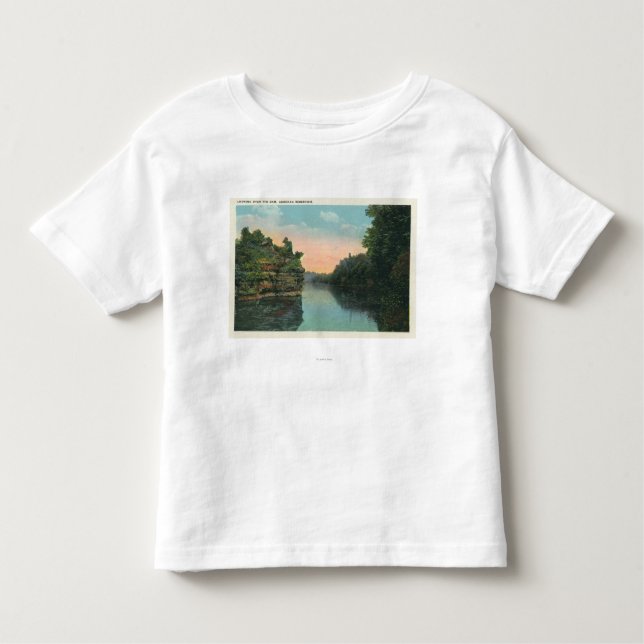 Looking over the Ashokan Reservoir Dam Toddler T-Shirt (Front)