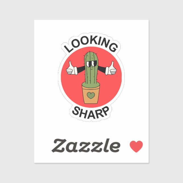 Looking Sharp Cactus Pun (Sheet)