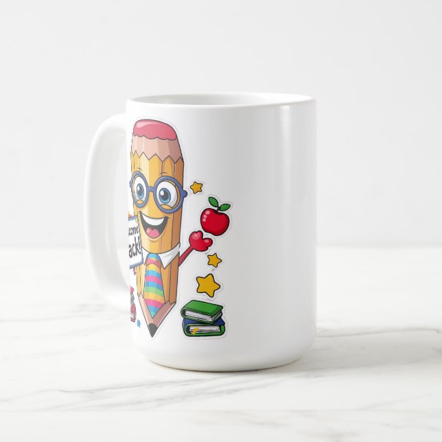 Looking Sharp – Welcome Back! Coffee Mug (Front Left)