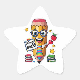 Looking Sharp – Welcome Back! Star Sticker