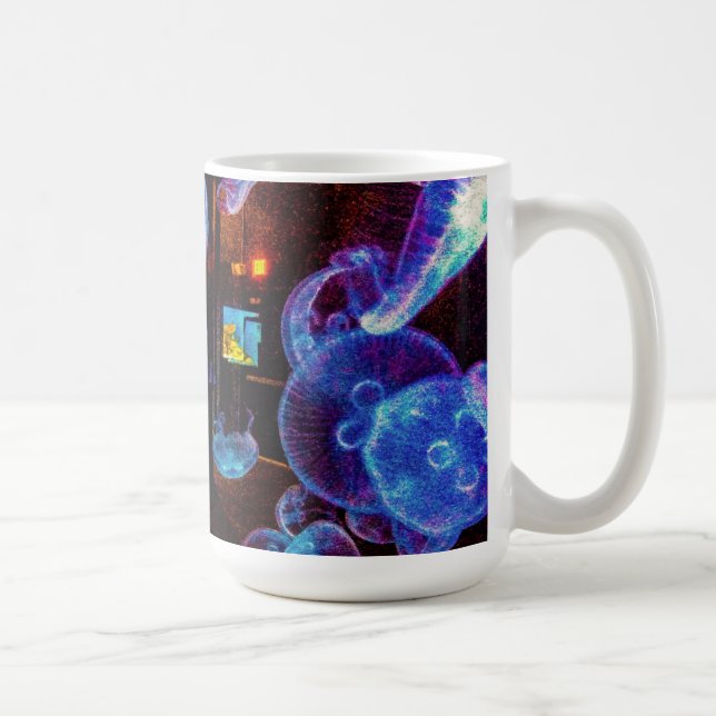 Looking through the Jellyfish Coffee Mug (Right)
