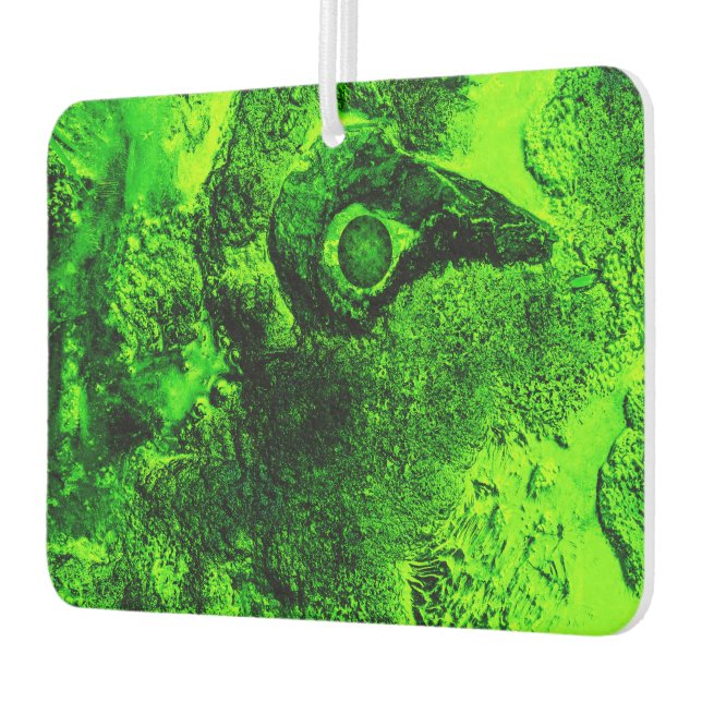 looking to green car air freshener (Left)