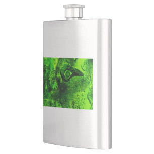 looking to green hip flask