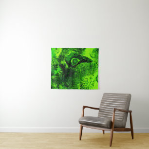 looking to green tapestry