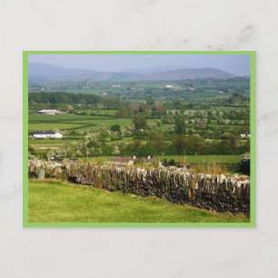 Looking Towards The Wicklow And Dublin Mountains F Postcard