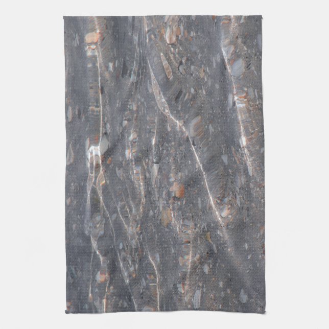 Looking Under Water Tea Towel (Vertical)