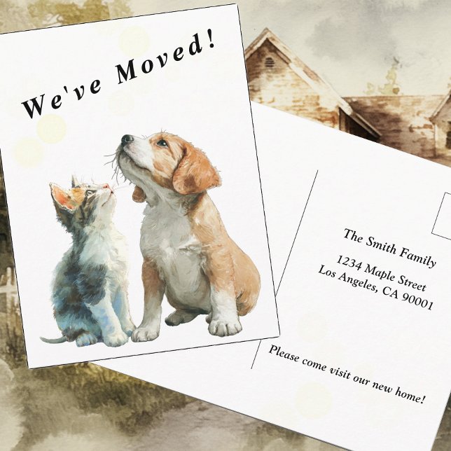 Looking Up at You – Moving Announcement 2 Postcard (Creator Uploaded)