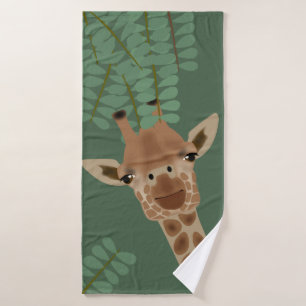Looking Up Bath Towel