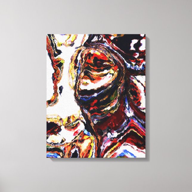 "Looking Up" Gallery Wrapped Canvas Painting (Front)