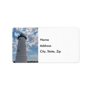 Looking Up Manistee Lighthouse Address Label