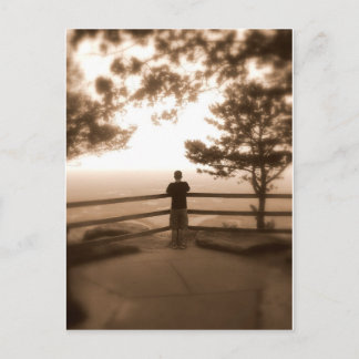 Lookout Blue Ridge Mountains Postcard