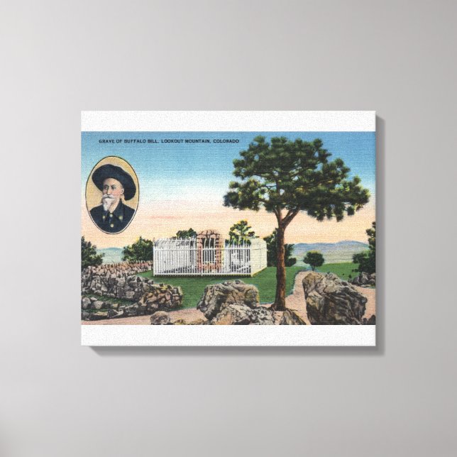 Lookout Mountain, Colorado Canvas Print (Front)