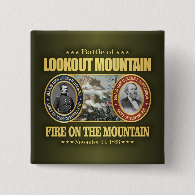 Lookout Mountain (FH2) 15 Cm Square Badge (Front)