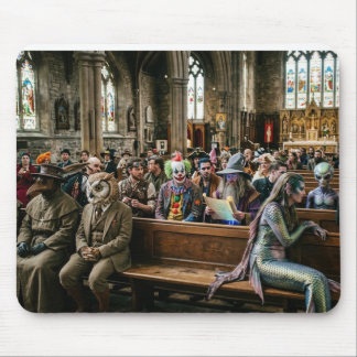 Looks Like The Weirdos Have Taken Over The Church Mouse Pad