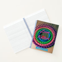 Loom Knitters Spiral Notebook
