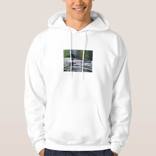 Loon by Susan Oling Hoodie (Front)