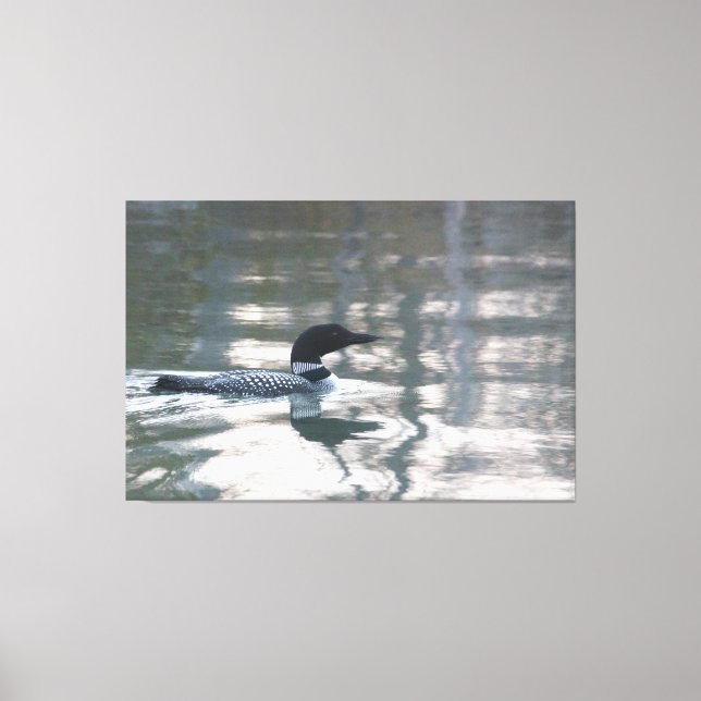 Loon Canvas Print (Front)