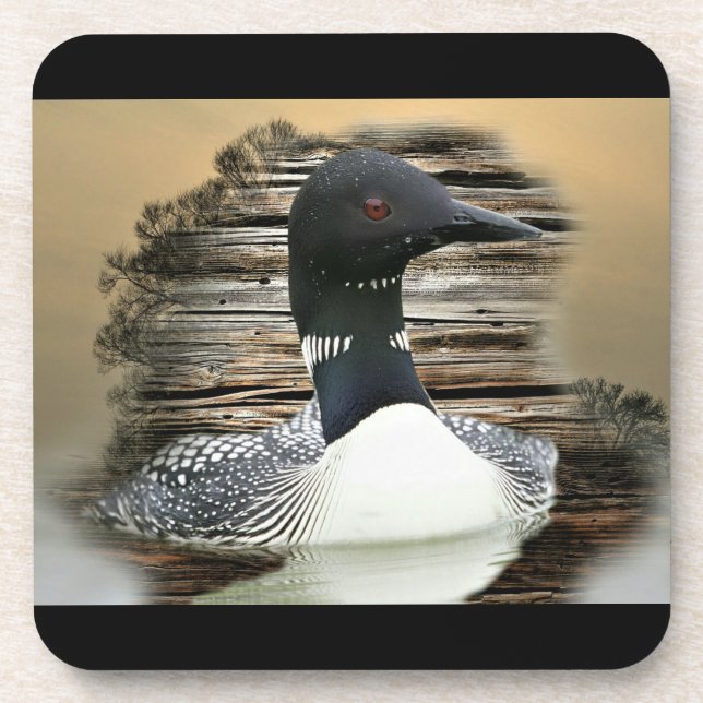 Loon Coaster (Front)