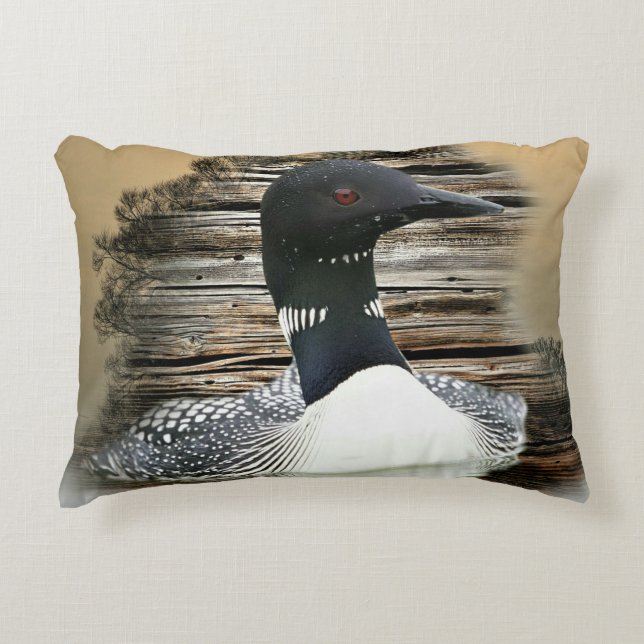Loon Decorative Cushion (Front)